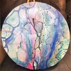 Handpainted Acrylic Painting 7"x7"